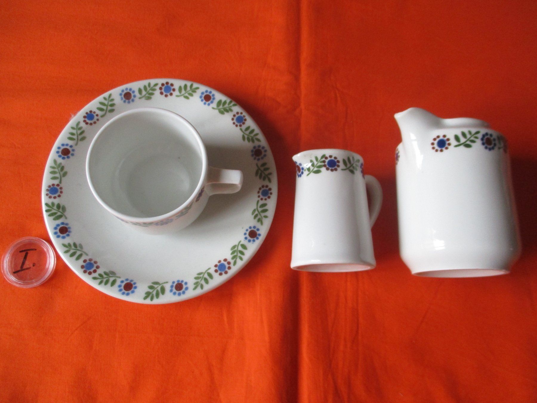 Set di piatti: Espressotasse Rahmkrug Langenthal 1916 – Usato da Birsfelden venduto da alles-muss-raus