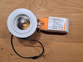 LED Einbauspot komplett, 50W LED Lichtquelle Trafo Gehäuse