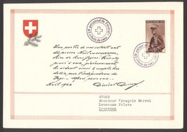 Kommandostäbe Nr. 9/1 Dankeskarte