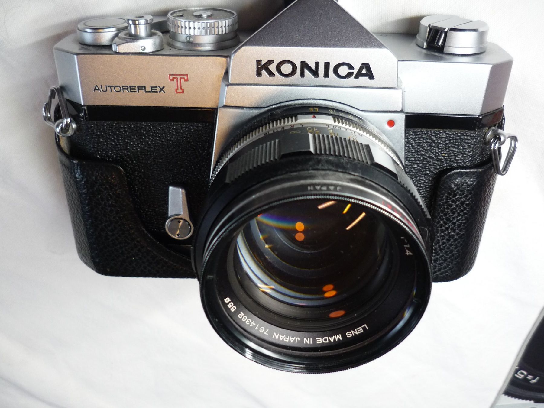 Konica Kamera: Fotokamera - Konica Autoreflex T - Top Kamera – Gebraucht aus Beringen von Flatretriever 3