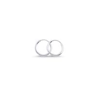 Ohrringe Creole 925 Silber filigran Klassiker 12mm