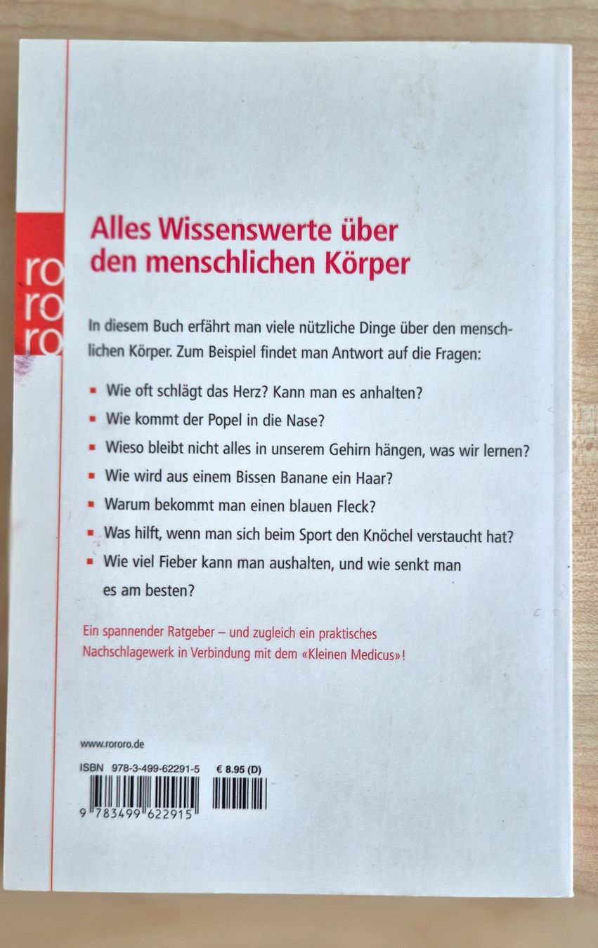 Bücher: Das Körper ABC des kleinen Medicus – Neu (gemäss Beschreibung) aus Rothenburg von Ajax111 1