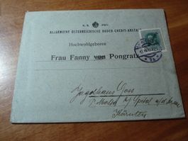 Brief Deutschösterreich 1919, allg. Öst. Boden-Credit-Anstal