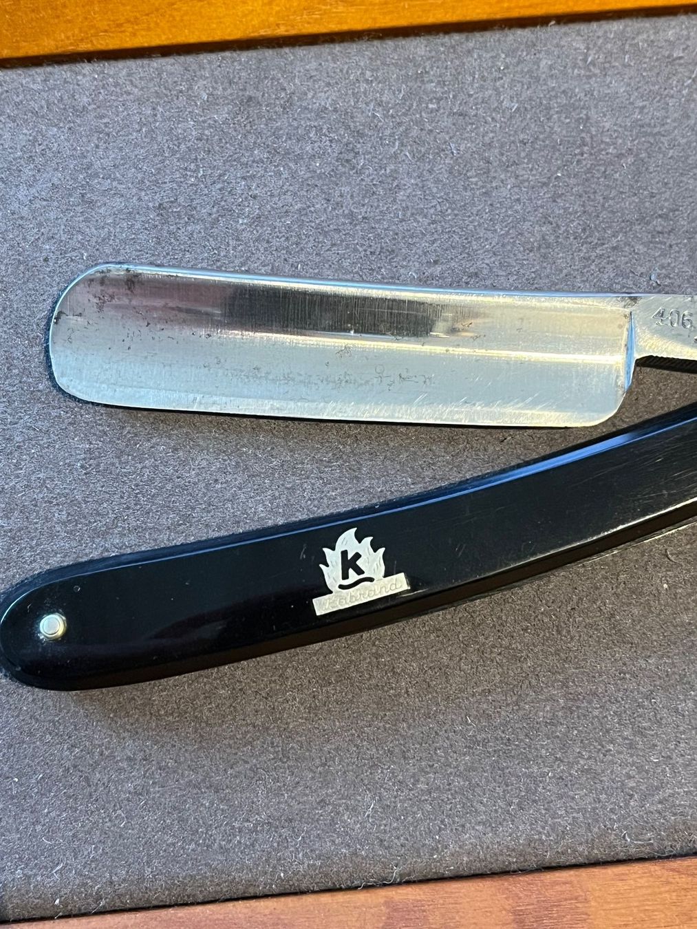 Rasoi & Lamette da barba: Vintage Rasiermesser Kabrand – Usato da Würenlos venduto da padcall 1
