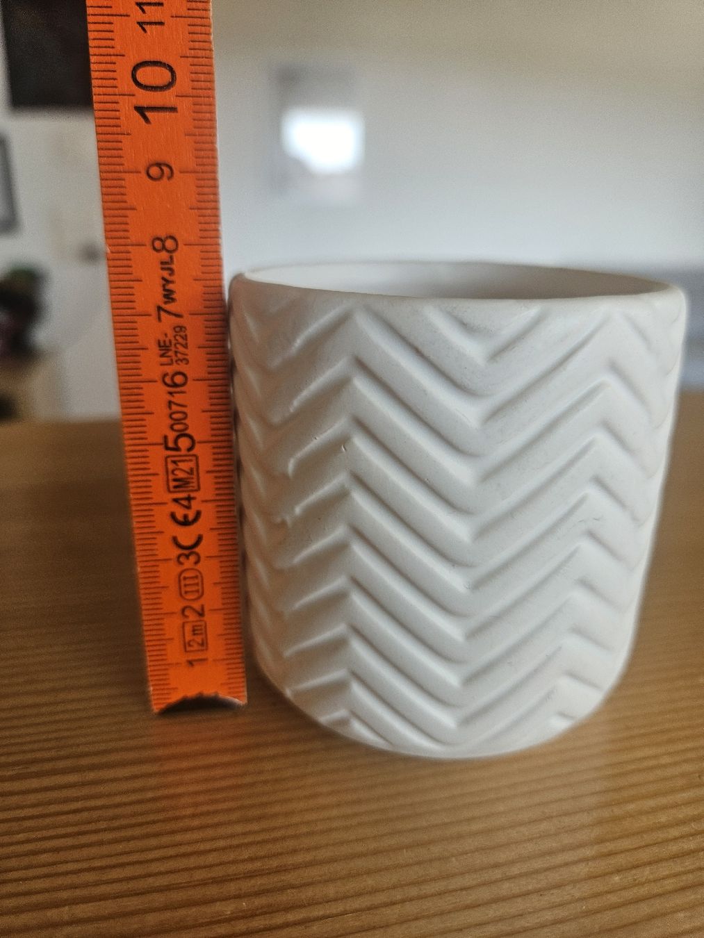 Vasi per fiori: Pot cache-pot blanc chevron – Nuovo (secondo la descrizione) da Morges venduto da Mlle_Croft_91 1