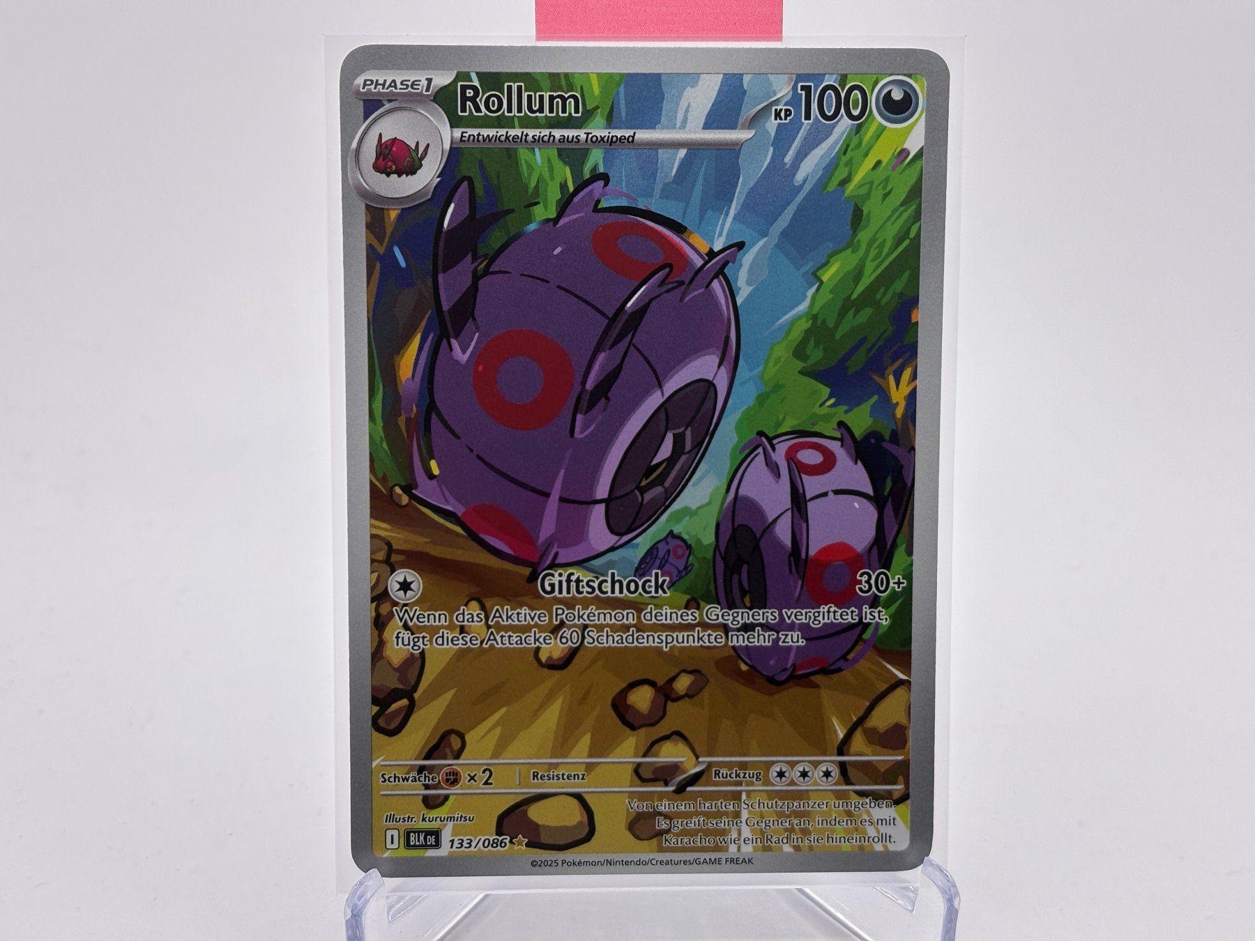 Pokémon Carte collezionabili: Schwarze Blitze - Rollum  (BLK 133) - DE – Nuovo (secondo la descrizione) da Allschwil venduto da Bullach