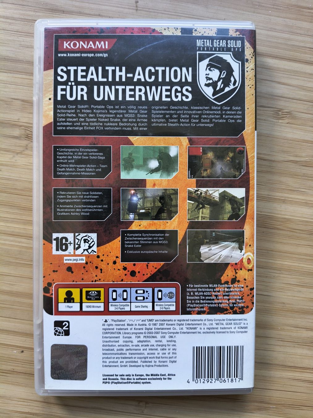 Giochi: Metal Gear Solid: Portable Ops (PSP) – Usato da Riedholz venduto da ste_96cd 1