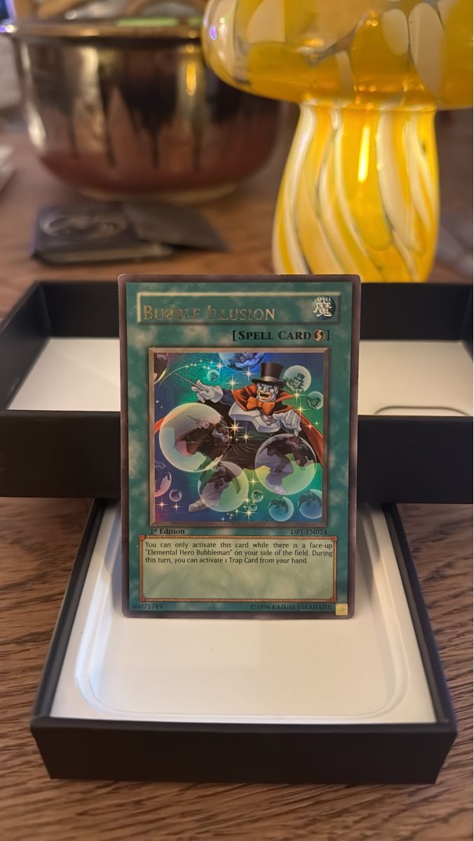 Yugioh Carte collezionabili: Yu-Gi-Oh! Bubble Illusion Rare - Elemental Hero 1. Edition – Usato da Zürich venduto da Alexander2305