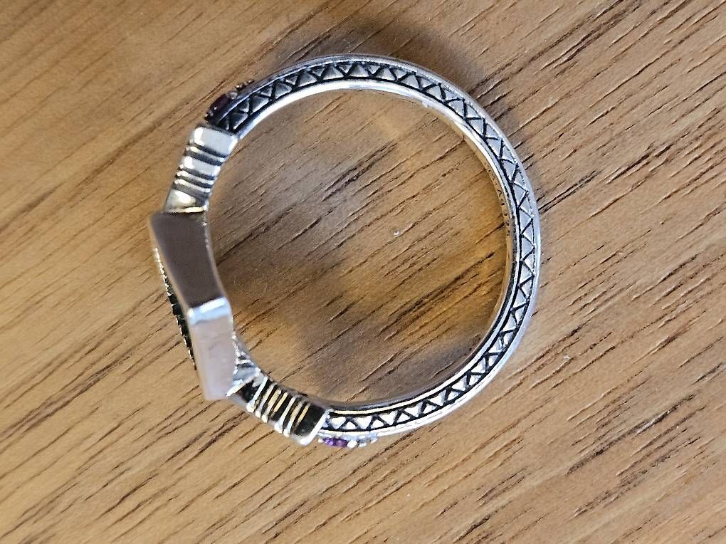 Thomas Sabo Anelli: Thomas Sabo Ring in türkis, 55-56 – Usato da Neuhausen venduto da Nemoli 1