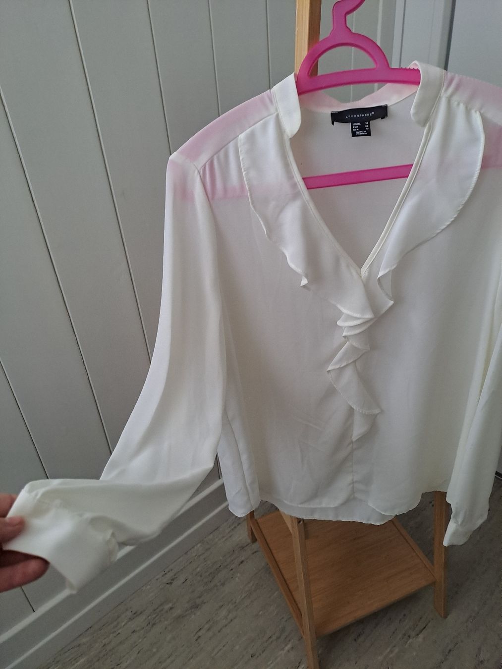 Chemisiers: Damen Bluse weiss Gr. 42 – D'occasion à Rickenbach LU par bishiida 1