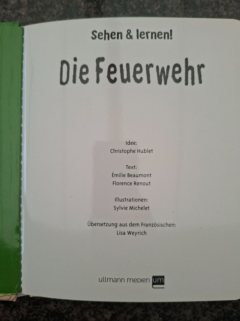 Libri: Sehen & lernen!; Kinderbuch "Die Feuerwehr" – Usato da Boniswil venduto da Totomat-Lady2 3