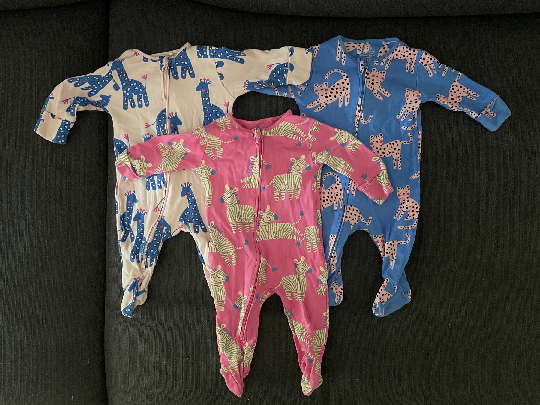 Next Pigiama & Simili: 3x Next Strampler Pyjama 3 Monate 62cm 2 way zip – Usato da Zürich venduto da vpe_7shz