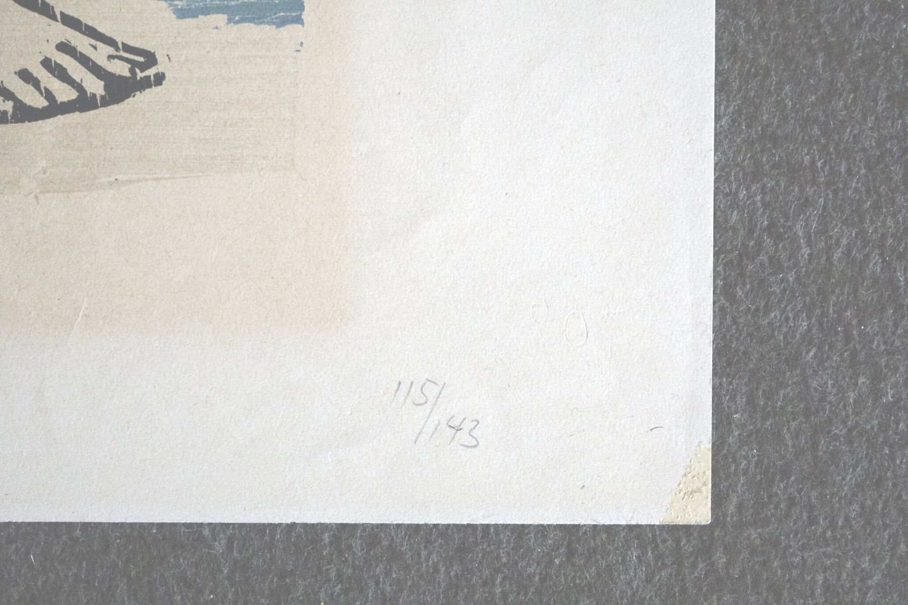 Poster & Bilder: Holzdruck "Mutter und Kind" – Gebraucht aus Liestal von euro2006 2