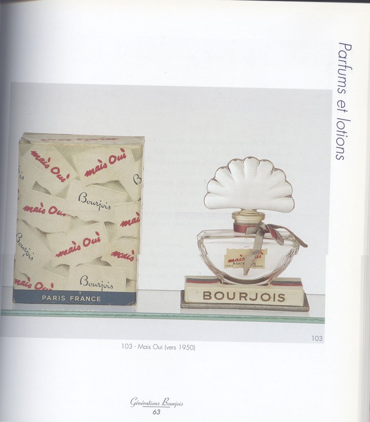 Livres: Parfum: Générations Bourjois - Geneviève Fontan – D'occasion à Biel/Bienne par 07helios032 6