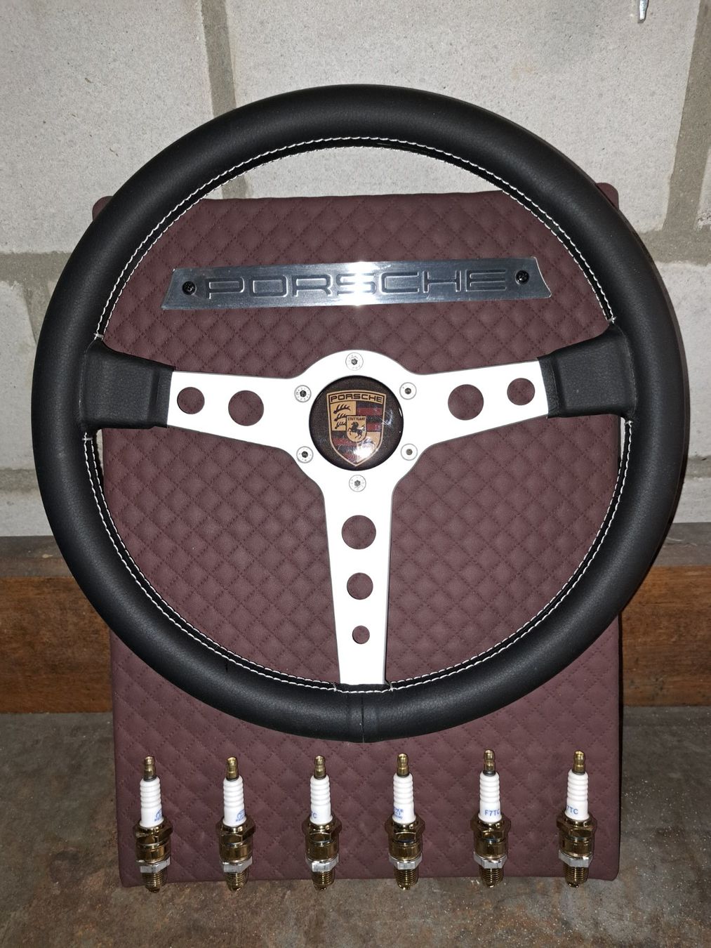 Garderobe: Garderobe Schlüsselbrett Porsche Lenkrad Oldtimer – Neu (gemäss Beschreibung) aus Widnau von Senna7 3