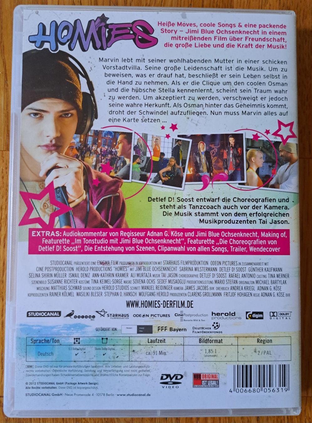 Tutti i DVDs: Homies: Greif nach den Sternen – Usato da Solothurn venduto da Schmidti69 1