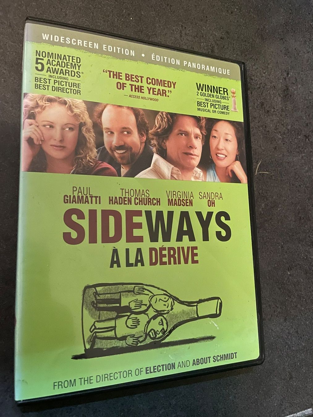 Tutti i DVDs: Sideways (DVD) – Usato da Eschen venduto da 33shaggy33