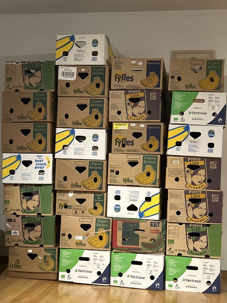 Cartoni: Bananenschachteln – Usato da Zürich venduto da Spurlos123