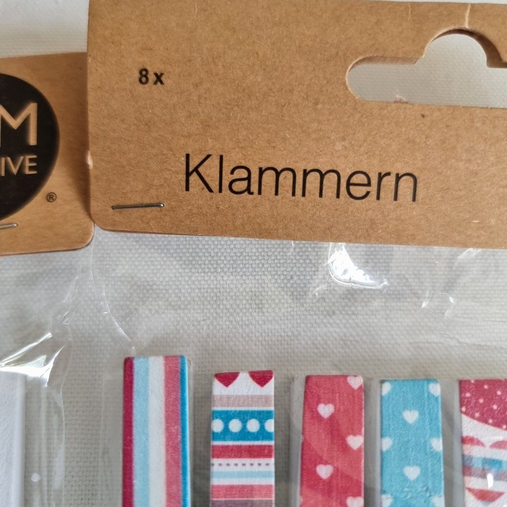 Bastelsets: 16 Bunte Holzklämmerli Originalverpackt div. Designs – Neu und originalverpackt aus Rupperswil von moni_2024 4