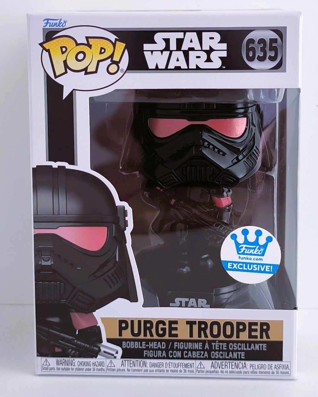 Funko Statuette: Funko Pop 635 Star Wars / Purge Trooper / Exclusive – Nuovo e nell'imballaggio originale da Muttenz venduto da hak_dsk9