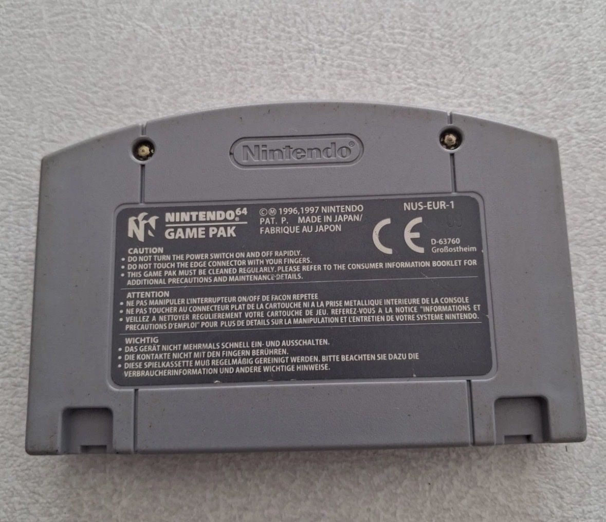 Nintendo Jeux: Scooby-doo N64 Nintendo Original – D'occasion à Lausanne par sauvezretrogames 1