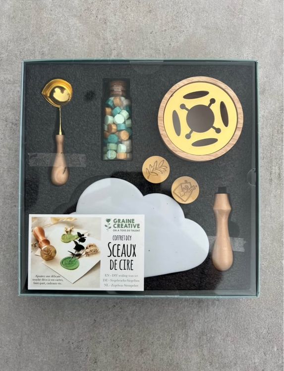 Keadic Kit De 24 Sceaux De Cire Vintage Têtes En Laiton - Motifs Variés Pour Invitations & Cadeaux