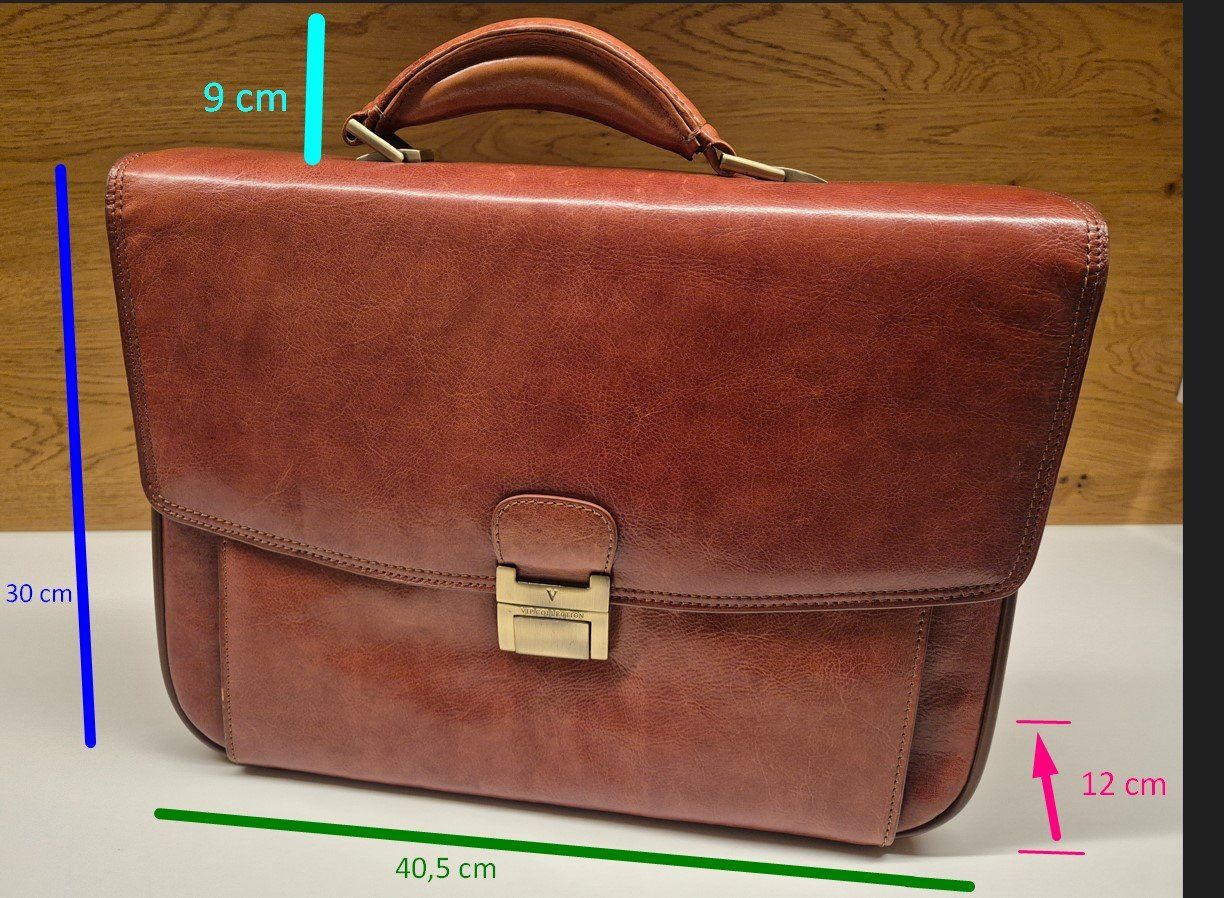 Koffer & Taschen: Aktentaschen Ledertasche Herren Braun – Gebraucht aus Morschach von mar_bf7l 1