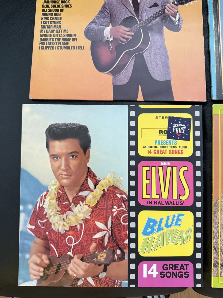 Schallplatten: 4 Elvis Presley Schallplatten Sammlung Vinyl LPs – Gebraucht aus Goldach von Donpancho 4