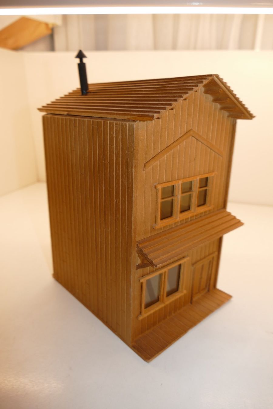 Modellini di ferrovie: Spur G: Blockhaus aus Holz – Usato da Niederhasli venduto da rail-duerst 3