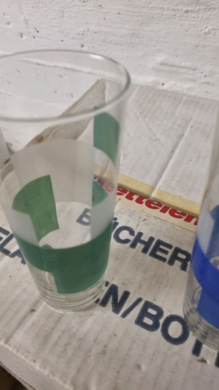 Bicchieri: 6x Vintage Gläser 60er 70er – Usato da Basel venduto da Jcva 4