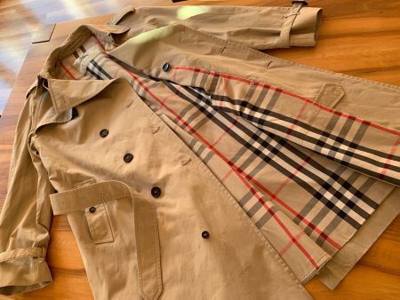 BURBERRY Trenchcoat Mantel Grösse 44/46 absolut wie neu