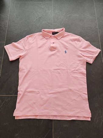 Polo Ralph Lauren pastel pink polo