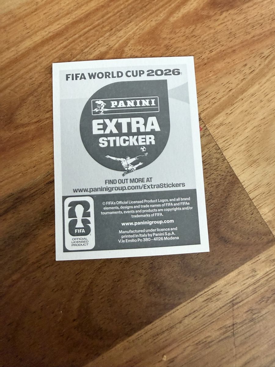 Panini Carte collezionabili: Extra Sticker Cristiano Ronaldo – Nuovo e nell'imballaggio originale da Maienfeld venduto da Marija123 1