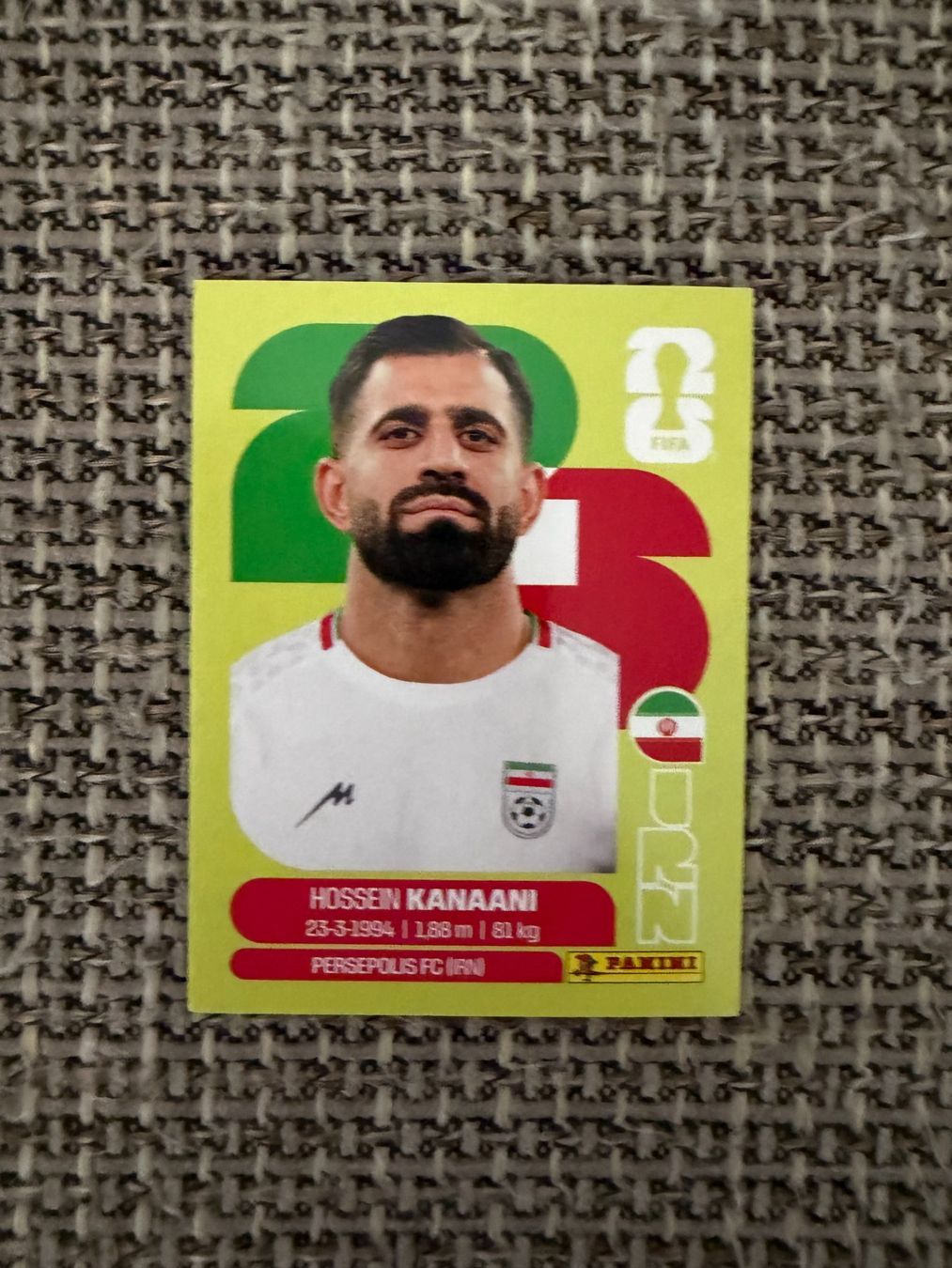 Panini Carte collezionabili: FIFA WM 2026 Panini Sticker IRN 8 – Usato da Egg b. Zürich venduto da pie_9jrw