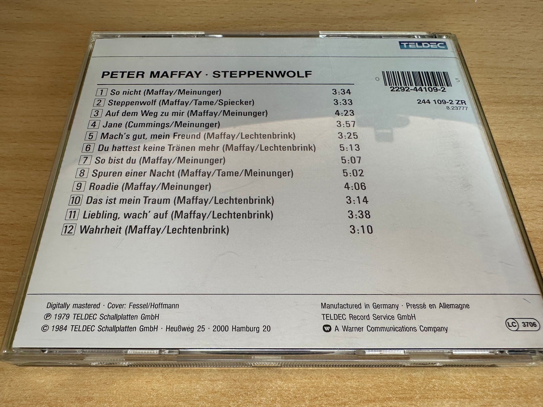 CDs: Peter Maffay – Steppenwolf – D'occasion à Rikon im Tösstal par Alpenmutz 1