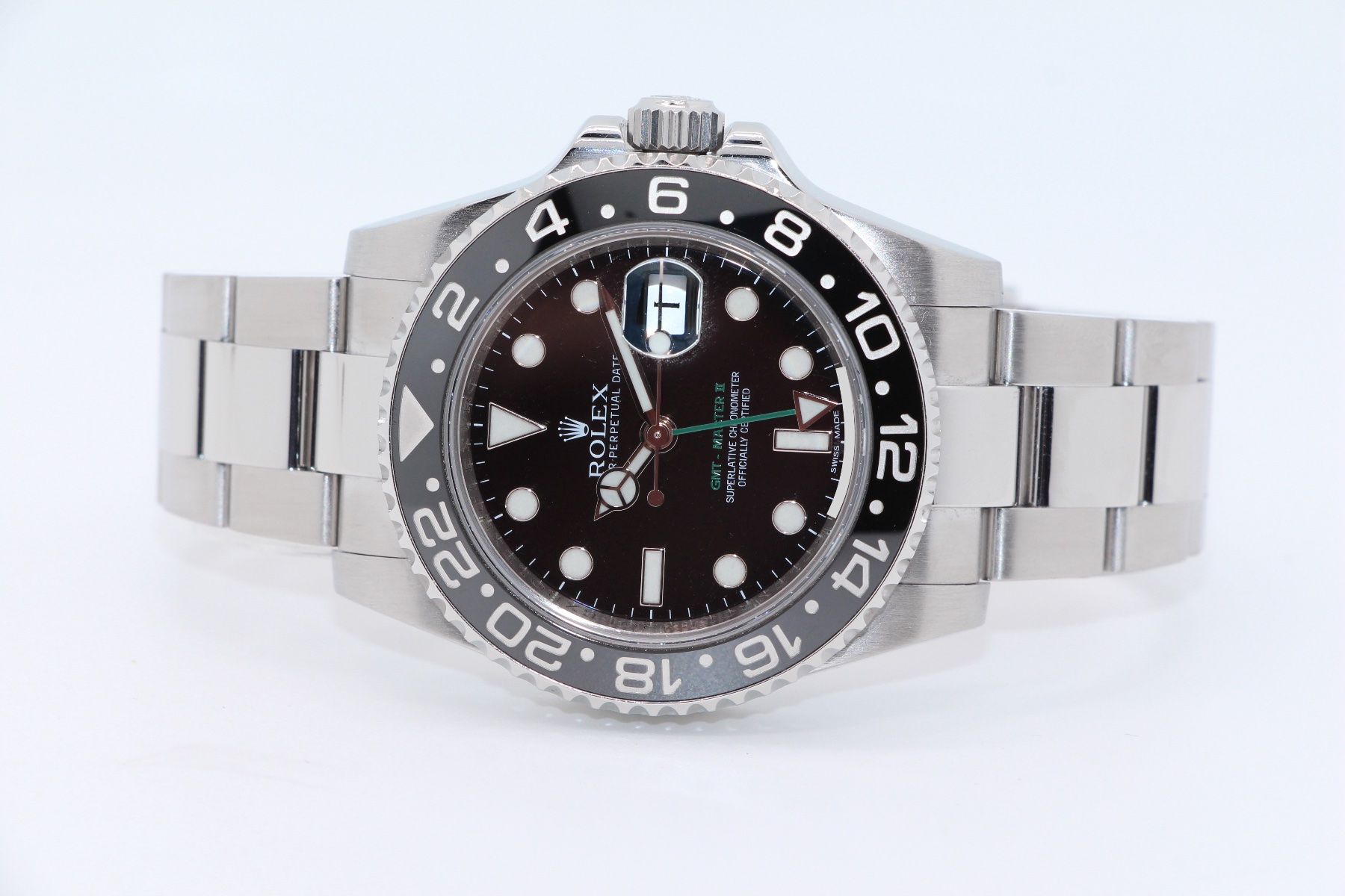 Rolex Orologi: Rolex GMT-Master II Ref. 116710LN, Original Box und Papiere – Usato da Zug venduto da eMDi_Collection 4