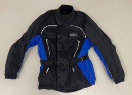 IXS Motorrad Jacke Textil Schwarz/Blau, Grösse XL!