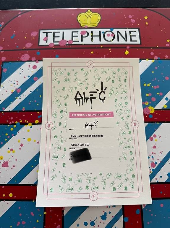 Figuren: Alec Monopoly Rich Ducky HAND FINISHED! – Gebraucht aus Mörigen von racer100 3