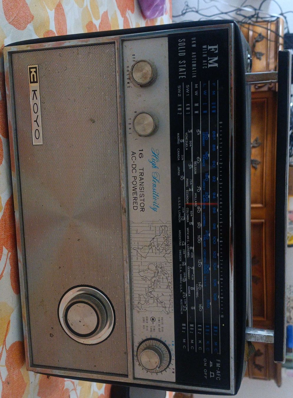 Radios: Radio KOYO 16 Transistor FM AC-DC Solid State – Gebraucht aus tenero von leo_5nyv