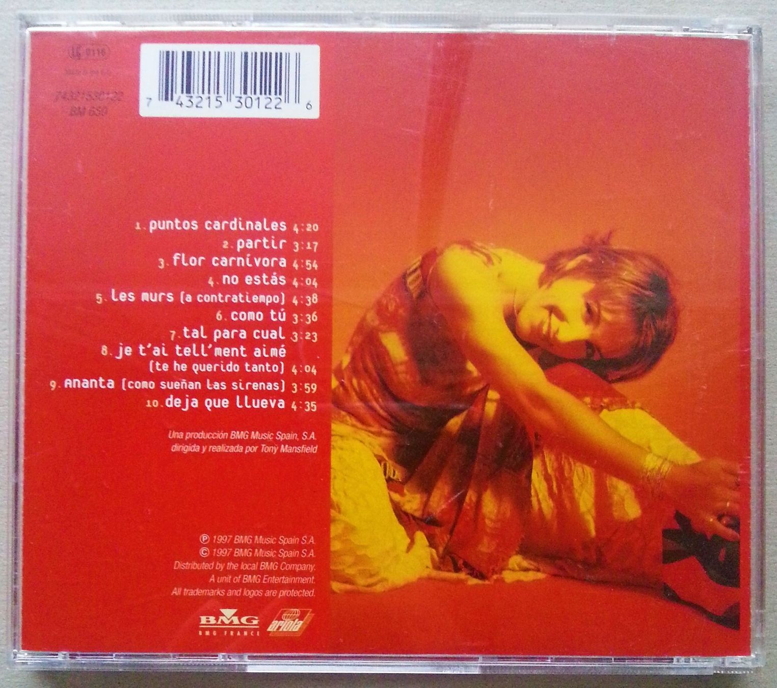 CDs: CD Ana Torroja - points cardinaux, 1997 – D'occasion à Oberriet SG par Manick 1