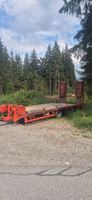 Tieflader Anhänger mit Auffahrrampen gut erhalten