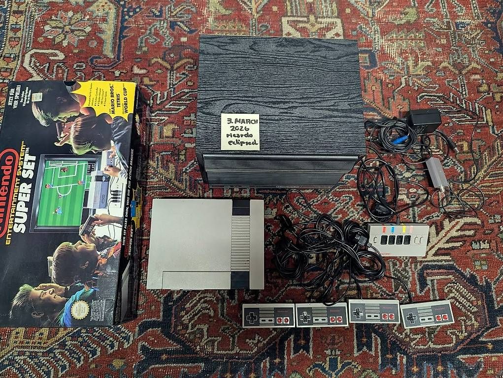 Console: NES Original Super Set - Mit Holzbox in Top Zustand – Usato da Rothrist venduto da Eclipsech 9