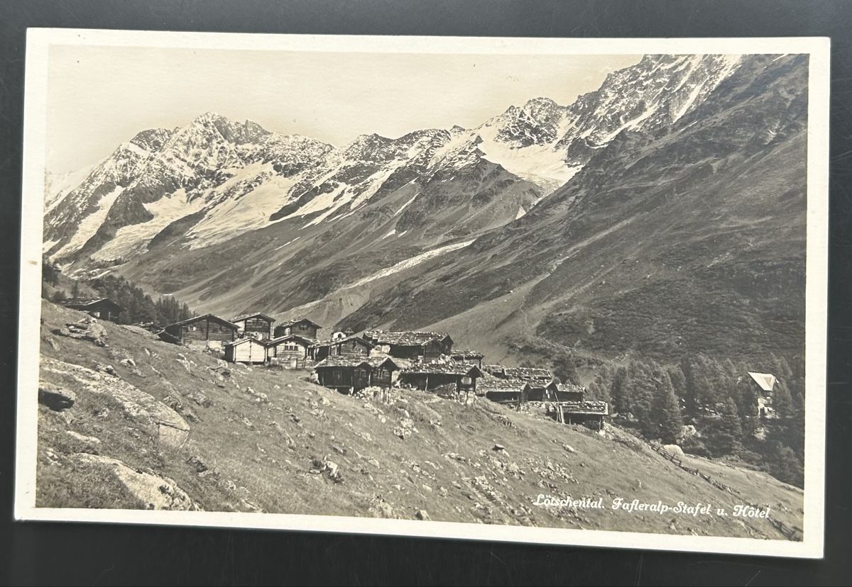 Cartes postales: Fafleralp Lötschental  – D'occasion à Horw par Tellbub