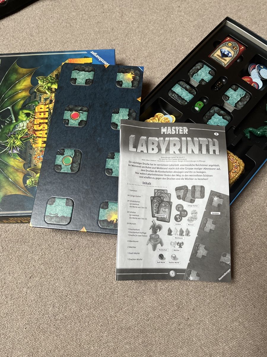Ravensburger Giochi: Master Labyrinth Brettspiel Neuwertig – Nuovo (secondo la descrizione) da Illnau venduto da MyCoin 2