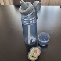 Air Up Trinkflasche, blau mit Zubehör