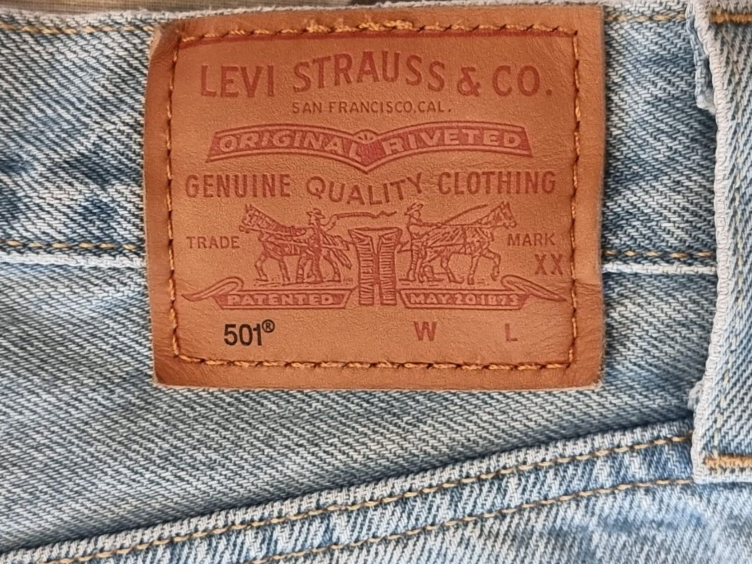 Levi's Jeans: Levi's 501 Jeans Straight W27 L30 – Gebraucht aus Thun von angerber 6