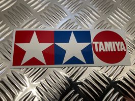 Modellbau Tamiya original Aufkleber / Sticker mit Logo
