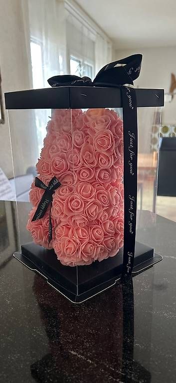 Tutte le decorazioni: Romantischer Rosenbär - Pink / Rosa – Nuovo e nell'imballaggio originale da Bern venduto da elibu99 1