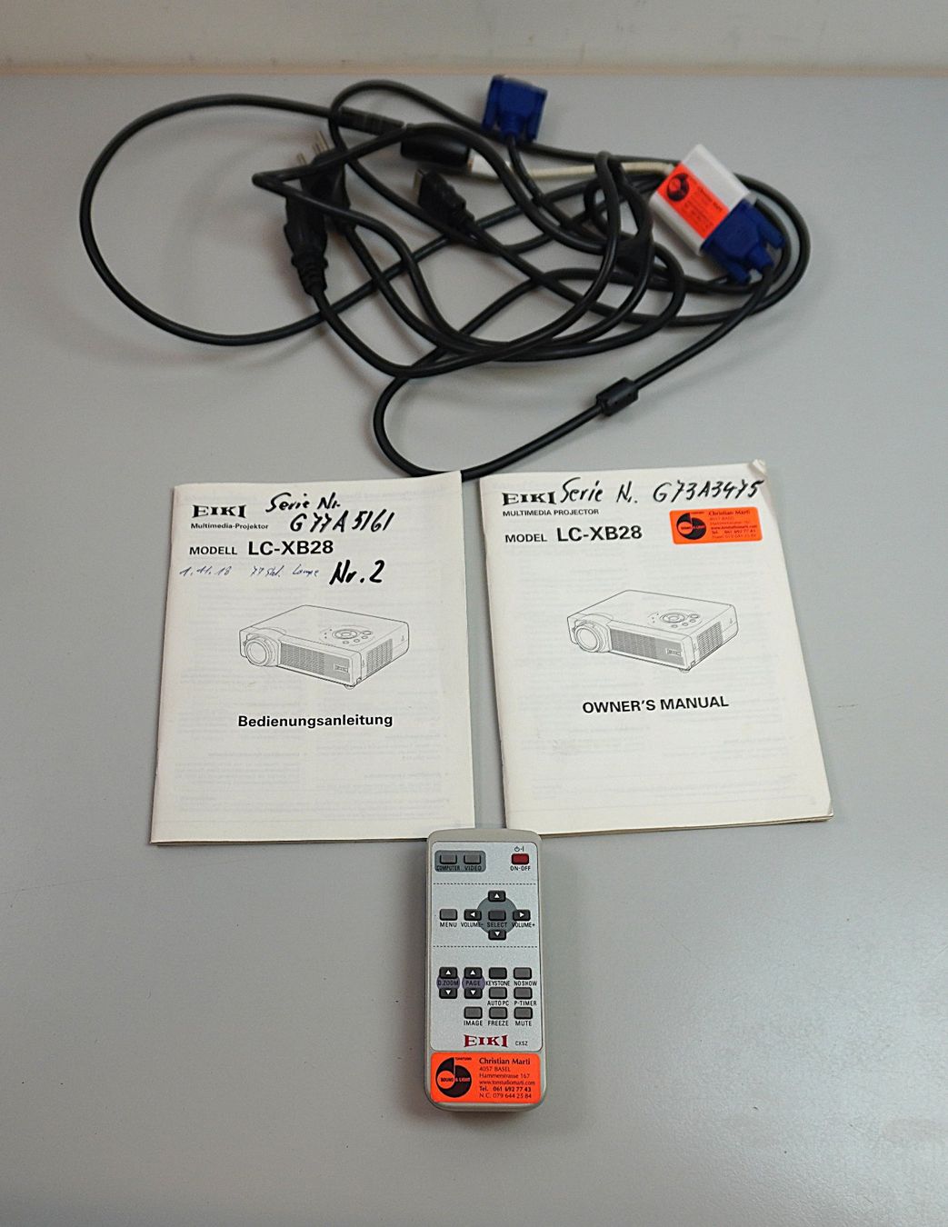 Eiki Proiettori: Eiki LCxB28 Beamer (CM15) – Usato da Basel venduto da B.W.B. 3