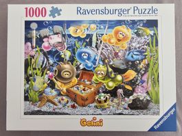 Ravensburger Puzzle "Gelini Unterwasserspass" 1000 Teile